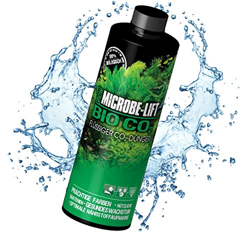 MICROBE-LIFT Bio Co2 - Abono líquido de CO2, Fertilizante de Carbono para magníficas Plantas de Acuario, 118 ml