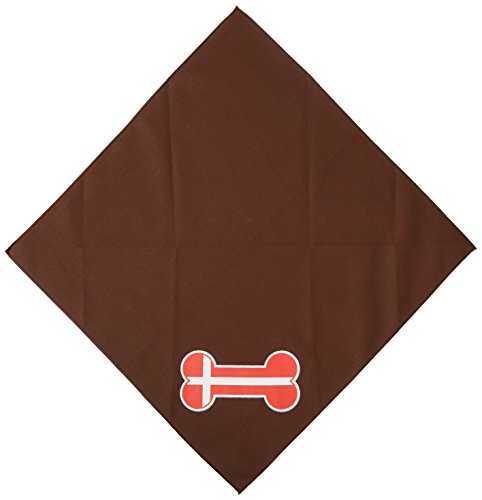 Mirage Bone Bandera Dinamarca Protector de impresión Perro Bandana