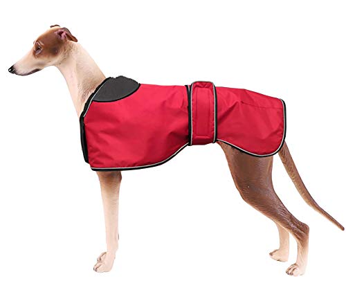 Morezi - Chaqueta Impermeable para Perro, Abrigo de Invierno con Forro Polar cálido, Ropa para Perro al Aire Libre con Bandas Ajustables para Perro Mediano y Grande