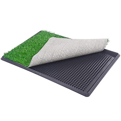 Mryishao Inodoro para mascotas30 Cachorro Pet Potty Training Hierba Inodoro Interior Perro Cat Litter Box Pad Mat Mat Turf Patch Perros Potty Pee Grass para Perros Cat Use