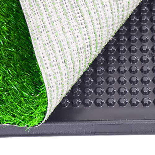 Mryishao Inodoro para mascotas30 Cachorro Pet Potty Training Hierba Inodoro Interior Perro Cat Litter Box Pad Mat Mat Turf Patch Perros Potty Pee Grass para Perros Cat Use