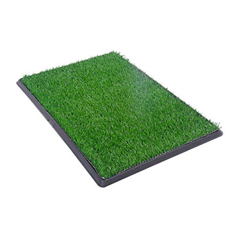 Mryishao Inodoro para mascotas30 Cachorro Pet Potty Training Hierba Inodoro Interior Perro Cat Litter Box Pad Mat Mat Turf Patch Perros Potty Pee Grass para Perros Cat Use