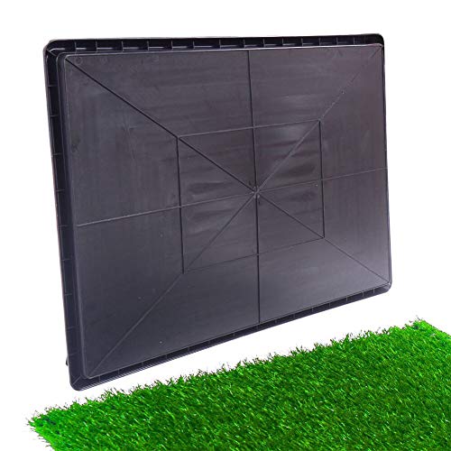 Mryishao Inodoro para mascotas30 Cachorro Pet Potty Training Hierba Inodoro Interior Perro Cat Litter Box Pad Mat Mat Turf Patch Perros Potty Pee Grass para Perros Cat Use