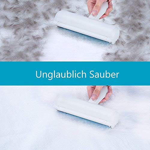 MUDEELA - Cepillo quitapelusas, Rodillo quitapelusas para Mascotas pelos de Animales, pelos de Mascotas, Muebles de sofá, Pelusas de Animales, quitapelusas, eliminación de pelos de Perros y Gatos