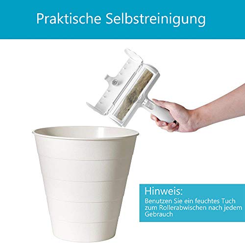 MUDEELA - Cepillo quitapelusas, Rodillo quitapelusas para Mascotas pelos de Animales, pelos de Mascotas, Muebles de sofá, Pelusas de Animales, quitapelusas, eliminación de pelos de Perros y Gatos