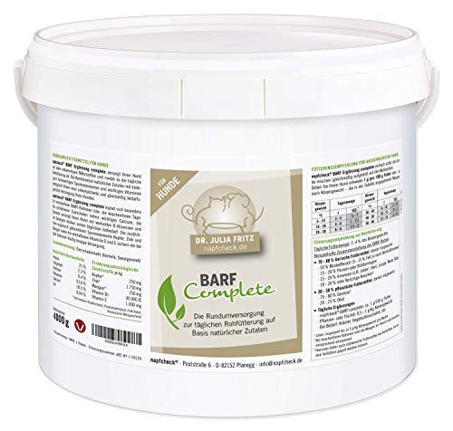 Napfcheck Barf Complete - Complemento completo para perros - 4000 g