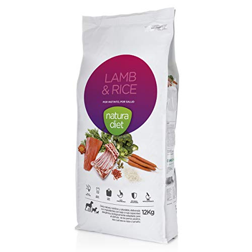 Natura diet  Lamb & Rice 12 kg Alimento Natural seco.