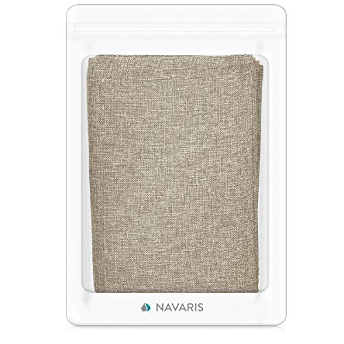 Navaris Rascador para Gatos - Protector para Esquina de sofá o sillón - Afilador de uñas de sisal para Mascotas - para el Lado Derecho en marrón