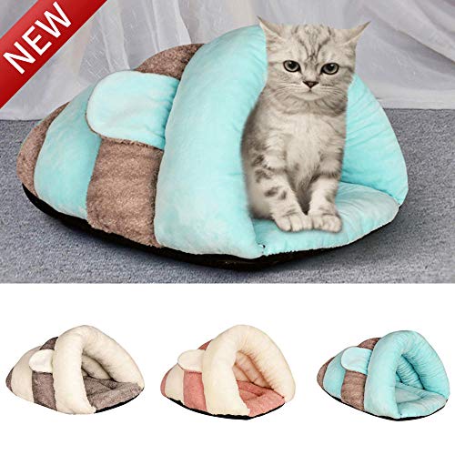 ndmzk 2019 Nuevos Lindos Perros De Perrera Cerrados Arena para Mascotas Camas De Dormir De Cama para Gatos De Sueño Profundo Venta Al por Mayor # 45-Gray_S_China