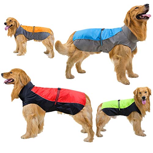 NOBRAND Otoño e Invierno Nuevo de la Manera Chaqueta Caliente for Mascotas Ropa for Perros Ropa Chaqueta Golden Retriever Perros esquimales Divertido Vestido Fiesta Cosplay (Color : Red, Size : 8XL)