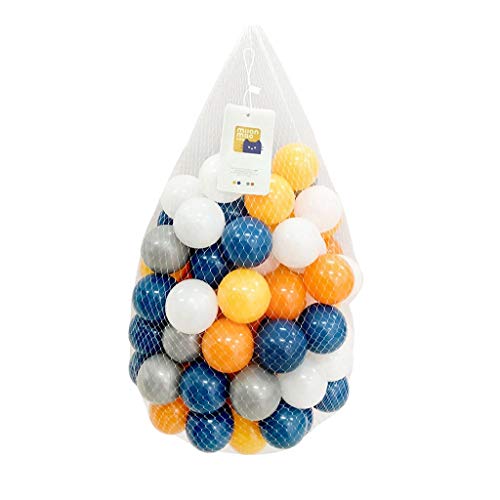 Océano Niños bola 100pcs mezcla de colores Bobble bebé cubierta de bolas juguete de la piscina Parque infantil bolas de colores 5.5cm Crush Esfuerzo de prueba Bolas BPA del interior del patio Pit bola