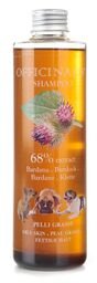 Officinalis Shampoo para Parches Grasse Alla Bardana de 250 ML.