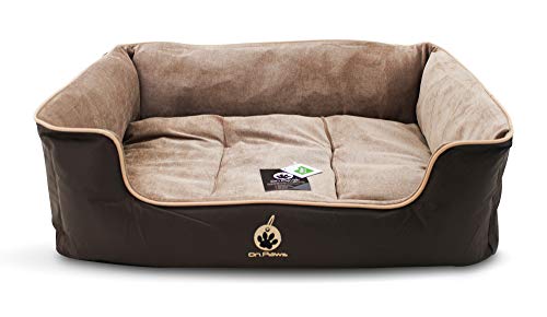 On Paws ‘Sleep Well Lounger’ Marron, tamaño M (65 x 50 cm)