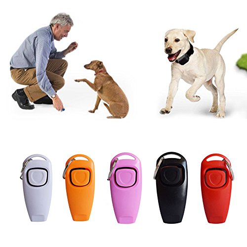 oobest ligero Durable Pet Training Silbato Clicker Trainer guía de ayuda para perro Fournitures