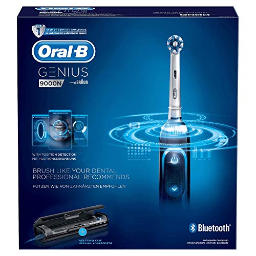 Oral-B Genius 9000N Cepillo de Dientes Eléctrico con Tecnología de Braun, Negro