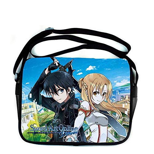 Pallima Bolso Bandolera Cosplay Satchel Bandolera Bandolera Escolar Bandolera Bolsa Crossbody Sword Art Online A