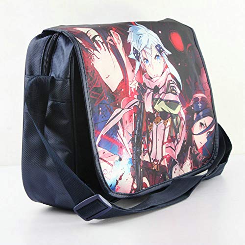 Pallima Bolso Bandolera Cosplay Satchel Bandolera Bandolera Escolar Bandolera Bolsa Crossbody Sword Art Online B