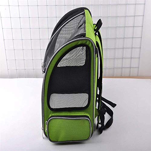 para Mascotas Bolsa para Salir De Compras Puerta Yendo De Excursión Gran Espacio Portador De La Mochila del Bolso Plegable Portátil Que Viaja Transparente Respirable Cómodo con Mascotas