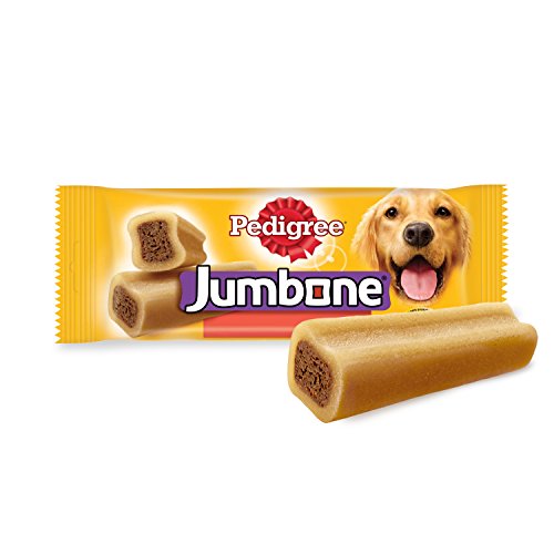 Pedigree Pack de 2 huesos Jumbone para perros para entretener, Pack de 12x2, 24 piezas en total