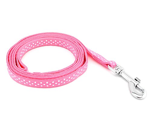 Pegasus Nailon Mascota Perro Arnés Correa Correa de lunares Walk Leads ajustable