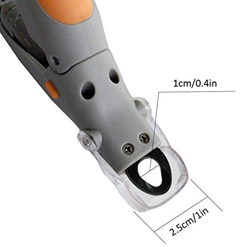 Perro Nail Trimmer, Profesionales De Uñas del Gato del Perro Casero Clippers Trimmer con Luz LED Y Estética Eléctrica Amoladoras Tijeras De Uñas del Dedo del Pie De La Garra para Mascotas