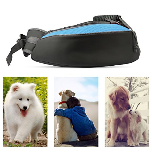 PETCUTE Bolsa para Perros pequeños y medianos Transportín para Perros Bolsa Bandolera de Transporte para Perros de Viaje