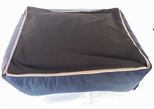 PETPLUS Cama para EL Perro Antimanchas 2 Camas EN 1 (Grande 75X60CM)