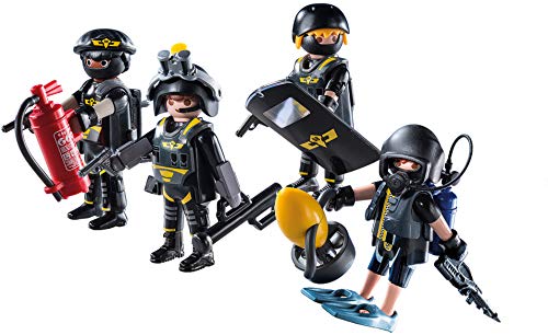 PLAYMOBIL- Equipo de Las Fuerzas Especiales Juguete, Multicolor, única (geobra Brandstätter 9365)