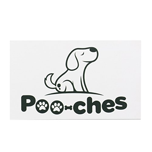 Poo-ches Premium Biodegradable Perro Poo Bolsas – Extra Fuerte y Extra Grande – en un Rollo – 300 Unidades con dispensador Gratis