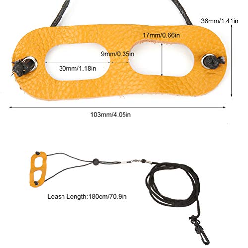 POPETPOP Arnés de Reptil-Dragón Barbudo Arnés Ajustable Correa Piel de Lagarto para los Reptiles Anfibios y Otros Animales de compañía pequeños-Amarillo Pequeño