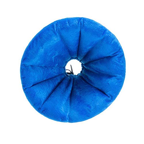 POPETPOP Collar Inflable para Mascotas Cuello Protector de Recuperación para Gatos o Perros Cono Isabelino para Mascotas Recuperación de Cirugía o Heridas