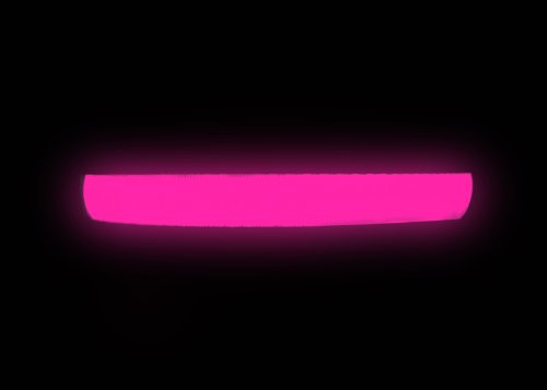 PRECORN Collar para perros luminoso"Zandoo" Collar LED en el color rosa. Tamaño S (35-40cm)