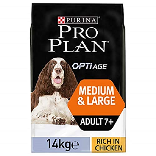 Purina ProPlan Medium Age+7 pienso para Perro Adulto senior Pollo 14 Kg