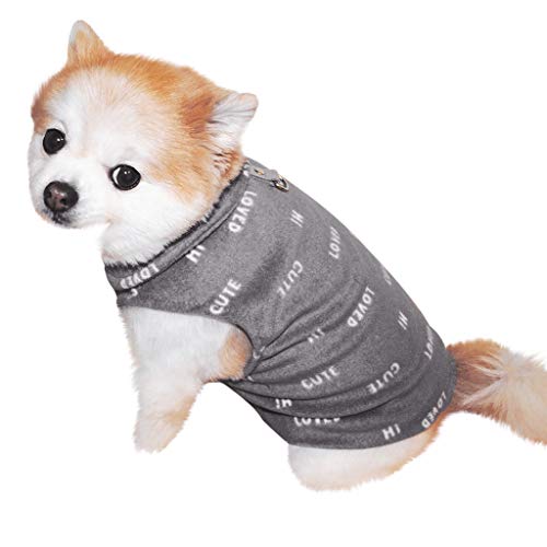 Ropa Perro Pequeño, Invierno Impresión A Cuadros Capucha para Perros, Ropa de Algodón Suave y Cálida, Abrigo de Cachorro Gatos Mascota Yorkshire Chihuahua, XS-XXXL