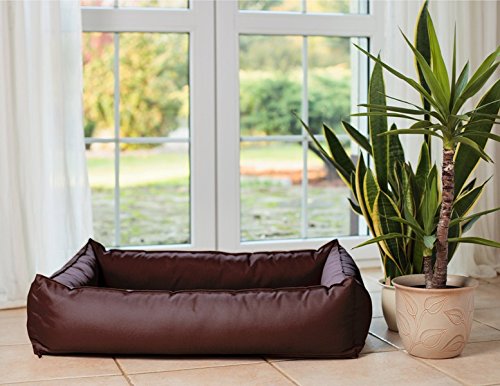 Saba cama para perros Perros sofá XL 90 x 120 Nº 18 Caqui