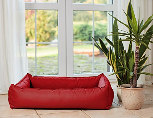 Saba cama para perros Perros sofá XL 90 x 120 Nº 18 Caqui