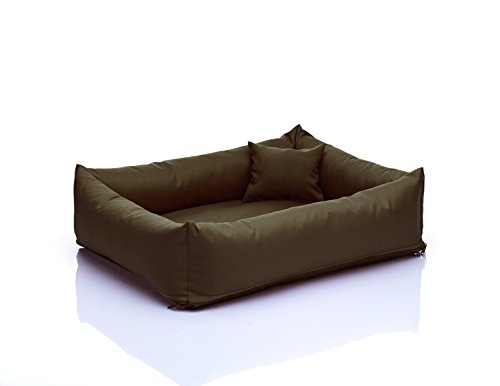 Saba cama para perros Perros sofá XL 90 x 120 Nº 18 Caqui