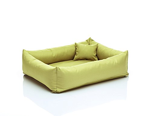 Saba cama para perros Perros sofá XL 90 x 120 Nº 20 guisante verde