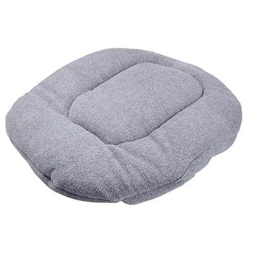 Saco de dormir para perros, cachorros de gato de mascota Cajón de cuevas Keep Warm Winter Bed Saco de dormir de casa (Gris, L)