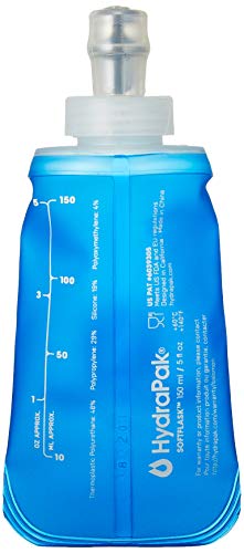 Salomon Soft Flask Botella de Agua Flexible, Unisex Adulto, Azul, 250 ml