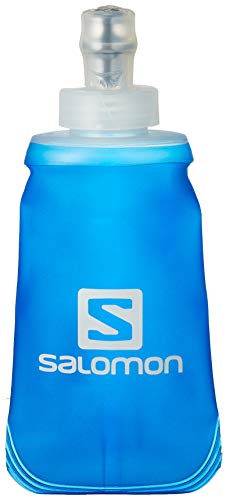 Salomon Soft Flask Botella de Agua Flexible, Unisex Adulto, Azul, 250 ml