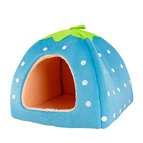 Sannysis  Caseta para Mascota Plegable Suave Cama para Perro o Gato (color2)