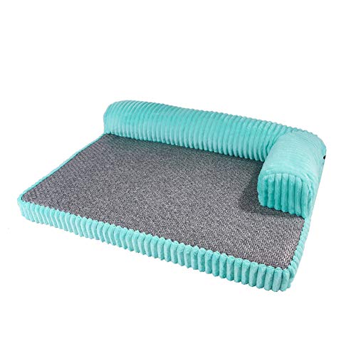 Segle Cama ortopédica de Espuma viscoelástica para Perro, sofá Cama para Perro, Forro Impermeable y Funda extraíble Lavable, cómoda y Transpirable