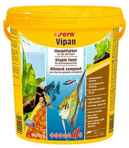 Sera Copos Tropicales Vipan, Copos Grandes, 4 kg