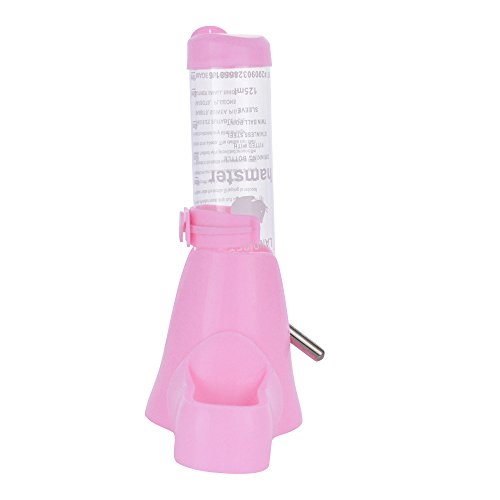 ShareWe Botella de Agua para Animales Dispensador Waterer Automático con Recipiente Tapa para Mascotas Gato Hamsters Ratas Cobayas Hurones Rabbits Conejos Animales pequeños