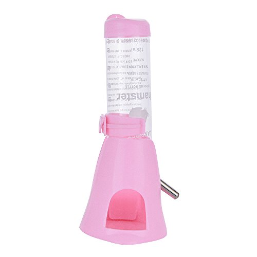 ShareWe Botella de Agua para Animales Dispensador Waterer Automático con Recipiente Tapa para Mascotas Gato Hamsters Ratas Cobayas Hurones Rabbits Conejos Animales pequeños