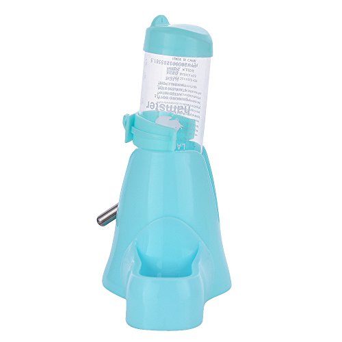 ShareWe Botella de Agua para Animales Dispensador Waterer Automático con Recipiente Tapa para Mascotas Gato Hamsters Ratas Cobayas Hurones Rabbits Conejos Animales pequeños