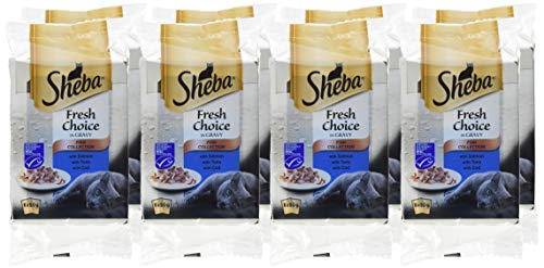 Sheba Fresh Choice - Pienso para Gatos, de Pescado, 6 Bolsas de 50 g Cada uno, Pack de 8 Unidades, 48 Bolsas en Total