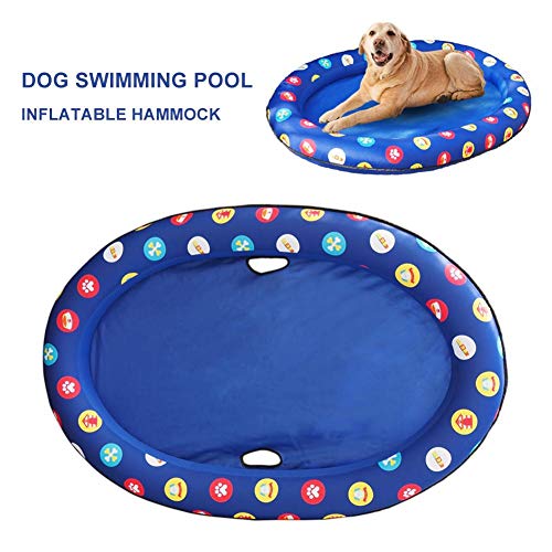 shewt Flotador de Piscina para Perros, flotadores de Piscina para Mascotas, Flotador de Piscina para Mascotas Inflable para Perros, Juguete de Piscina para Perro