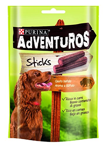 Snack Perro Purina Adventuros Sticks Aroma A Búfalo 120G